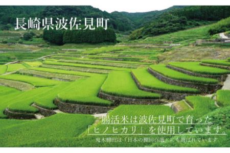 【6回定期便】特許製法の無洗米「海の腸活米」1.2kg×6回 計7.2kg【出島トンボロ】 [VD05]