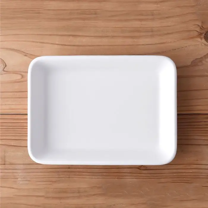 【波佐見焼】オーブンウェア 長角トレー ホワイト グラタン皿 食器 皿【光春窯】 [XD05] 波佐見焼