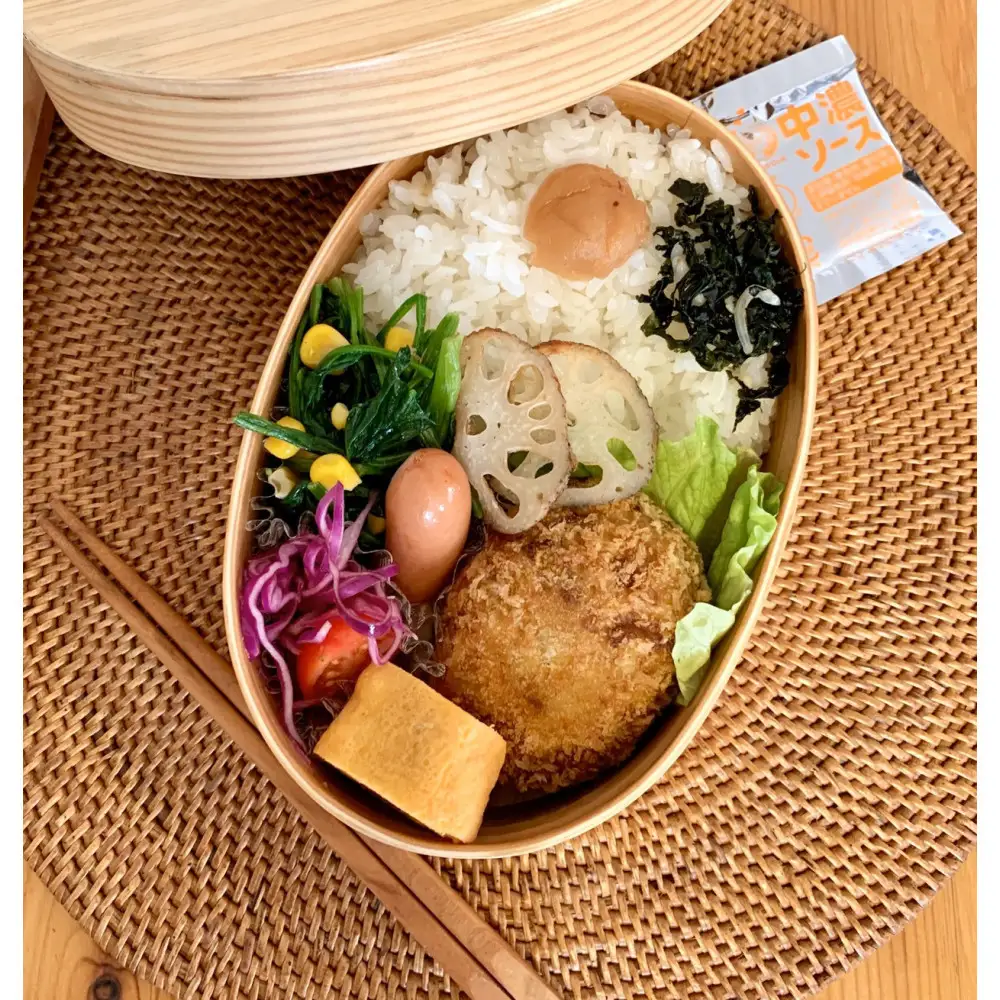 杉のめんぱ　だ円【 わっぱ弁当　木　雑貨　プレゼント　祝い　 食器　神奈川県　小田原市 】