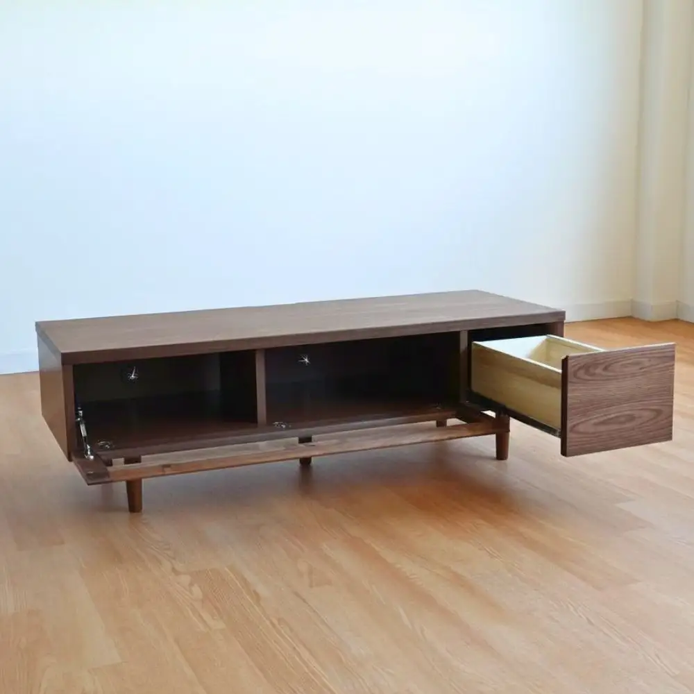 【ウォールナット】大川家具 幅120cm テレビボード -fleuret-フルーレ