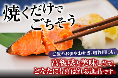 天然紅鮭1切×10P(約1kg) B-11059