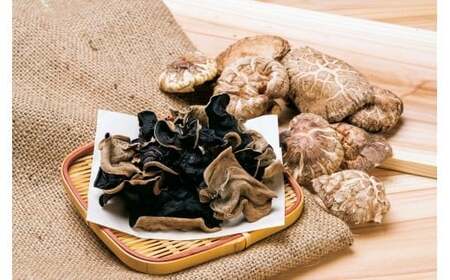 山の幸詰合B（乾し椎茸どんこ50g×3袋、黒きくらげ40g×3袋）＜106-008＞