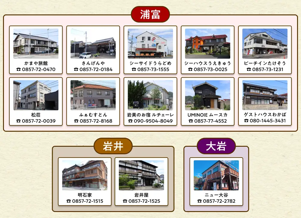 【61002】岩美町限定　特別宿泊割引券（5,000円分）