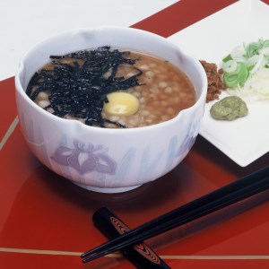 SZ0024　酒田の郷土料理　むきそば・そばたれ（小）2缶セット☆美容とダイエット効果で注目☆