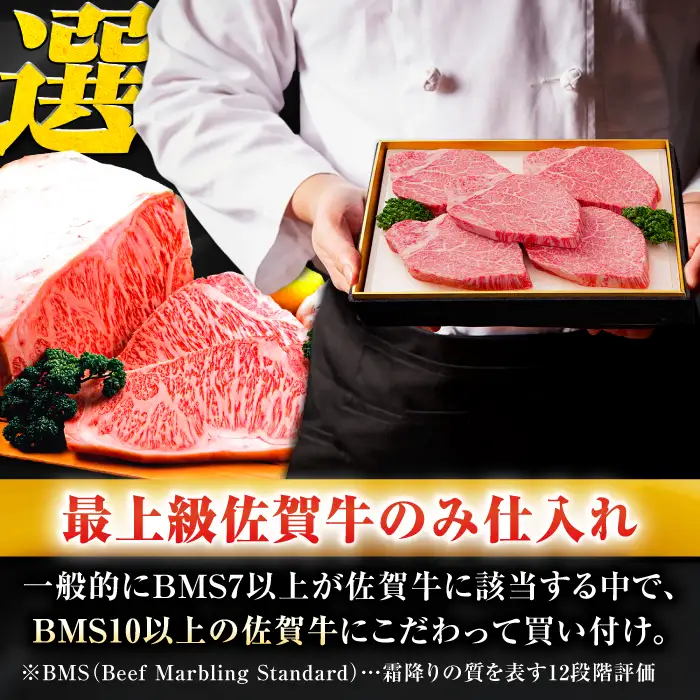 【全8回定期便】佐賀牛ヒレステーキ180g×5枚 黒毛和牛[FBX021]