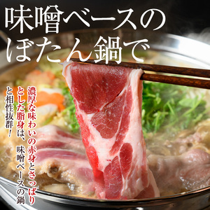 【A59001】天然イノシシ肉！鍋物用(500g×2P・計1kg) 鹿児島 国産 いのしし肉 イノシシ肉 スライス 鍋 ジビエ お中元 お歳暮【きらく】