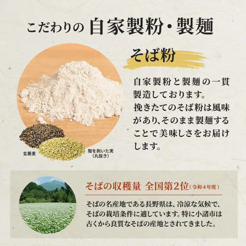 蕎麦  小諸七兵衛 乾麺 340g×4袋 16人前 蕎麦