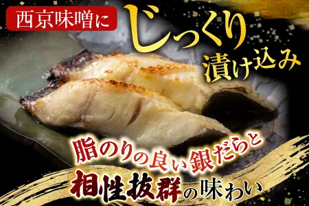 根室海鮮市場[直送]銀だら粕漬12切、銀だら西京漬12切(計24切) B-28032