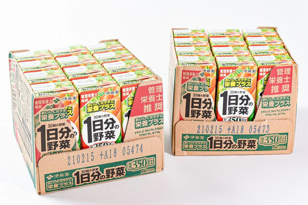 【10営業日以内発送】伊藤園 1日分の野菜 200ml×48本（24本×2ケースセット） スピード発送 紙パック 野菜ジュース 伊藤園 1日分の野菜 野菜ジュース　023-G-IT007