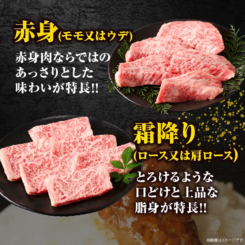 宮崎牛『焼肉』3種食べ比べセット(合計300g)肉 牛 牛肉 おかず 国産_T009-035