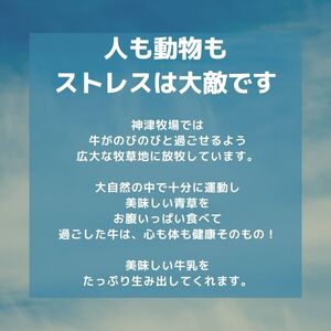 【神津牧場】ジャージー牛の濃厚ミルクで作った神津ジャージーアイスクリーム（牛乳味）6個入り F21K-309