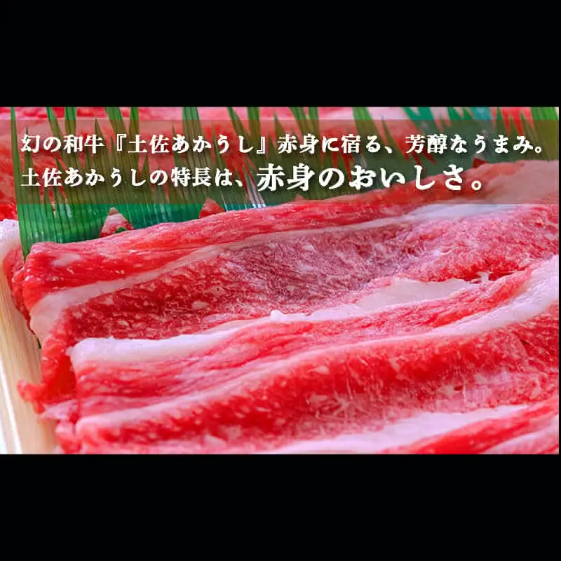 土佐あかうし 和牛ブリスケ／すき焼き用 500g | あか牛 赤身 旨味 希少 幻 贈り物 ギフト 高知県 南国市