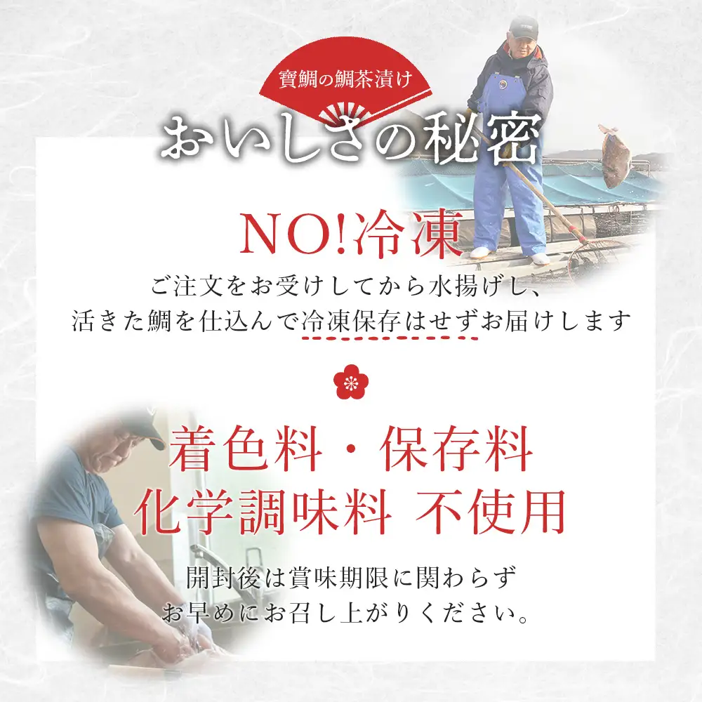 【お茶漬け】寶鯛 鯛茶漬け セット 2人前×5袋 大下水産