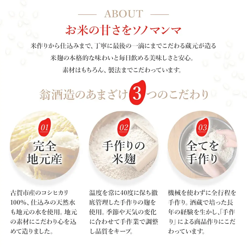 無添加甘酒 900ml×12本 甘酒