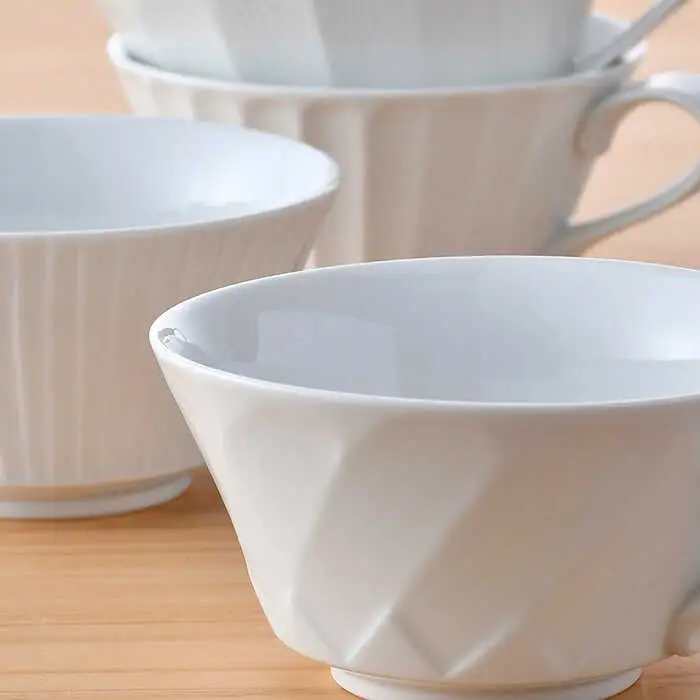 【波佐見焼】 スープマグ 4点セット マグカップ スープカップ 食器 皿 【一真窯】 [BB29] 波佐見焼 食器