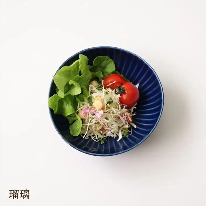 【波佐見焼】しのぎ 小鉢 ボウル 5colors 5枚セット 食器 皿 【一龍陶苑】 [CC25]  波佐見焼