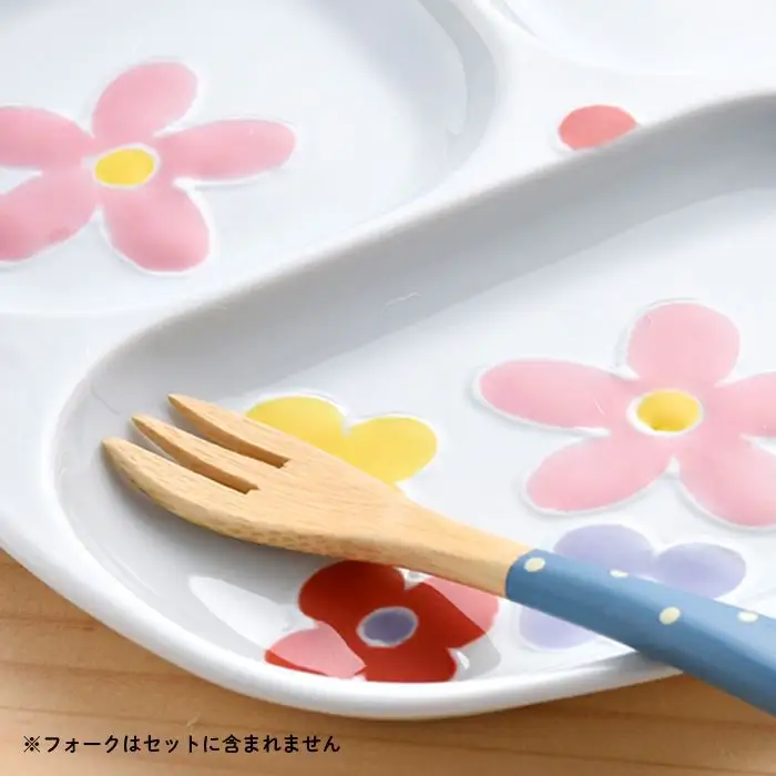【波佐見焼】子ども 茶碗 セット「彩花」 プレート ・ミニ マグカップ・茶椀 食器 皿 【大新窯】 [DC13]  波佐見焼