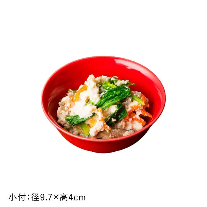 【波佐見焼】赤紅（あかべに）色 6型セット 小皿 茶碗 小鉢 大皿  食器 皿 【DRESS】 [SD10] 波佐見焼