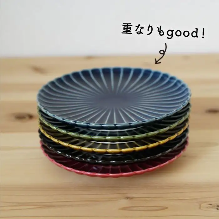 【波佐見焼】花しのぎ 和皿 小皿 5色セット 食器 皿 【団陶器】 [PB47] 波佐見焼
