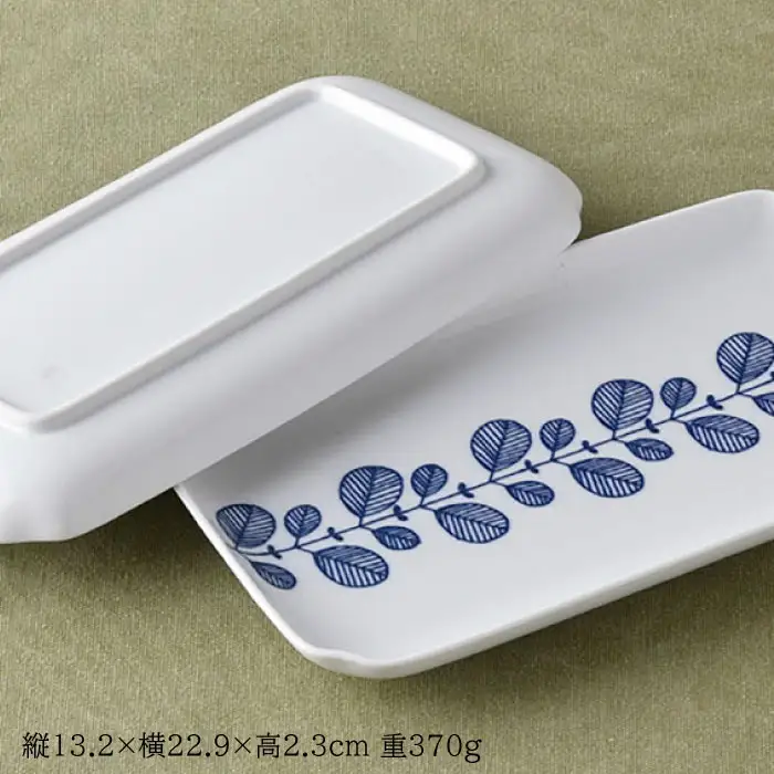 【波佐見焼】ミント 角 プレート 2色×2点 計4点セット 食器 皿 【新生和】 [DE06] 波佐見焼