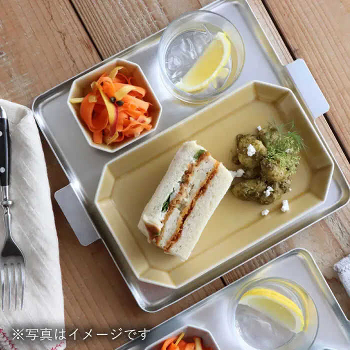 【波佐見焼】八角 プレート L 琥珀2枚セット 皿 食器 プレート 【和山】 [WB70]  波佐見焼