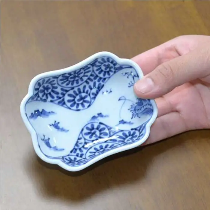 【波佐見焼】和波佐見紋 絵変わり十二種 小皿 小鉢 揃え 各五枚ずつ 食器 皿 【福田陶器店】 [PA27] 波佐見焼