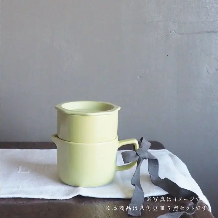 【波佐見焼】teteeat 八角 豆皿 小皿 セット 食器 皿 【堀江陶器】 [JD03] 波佐見焼