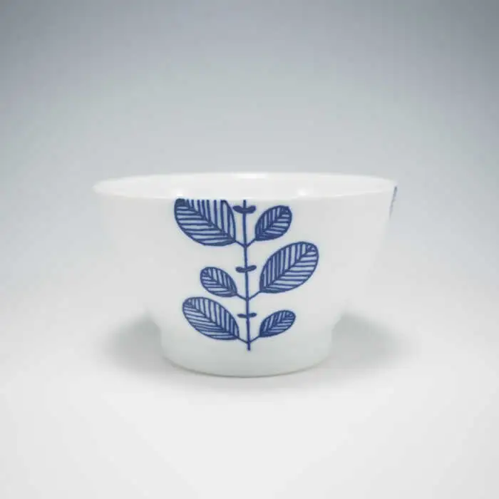 【波佐見焼】ミント 5色絵変わり 茶碗 食器 皿 【永泉】 [MC22]  波佐見焼