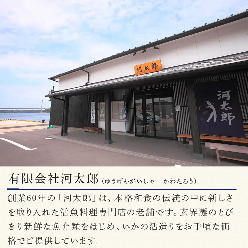河太郎呼子店いか活造り定食ペアお食事券 チケット 食事券 和食 旅行 ギフト 
