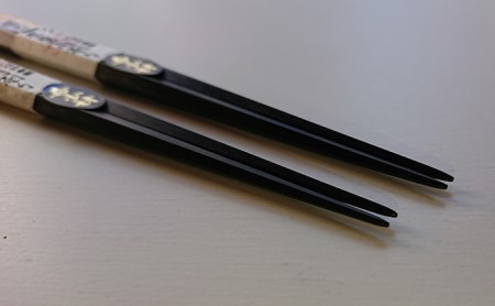 箸 江戸木箸 伝統工芸 極上五角縞黒檀 夫婦箸 桐箱入り 大黒屋 民芸品 工芸品 食器 お箸 五角のお箸 ギフト 