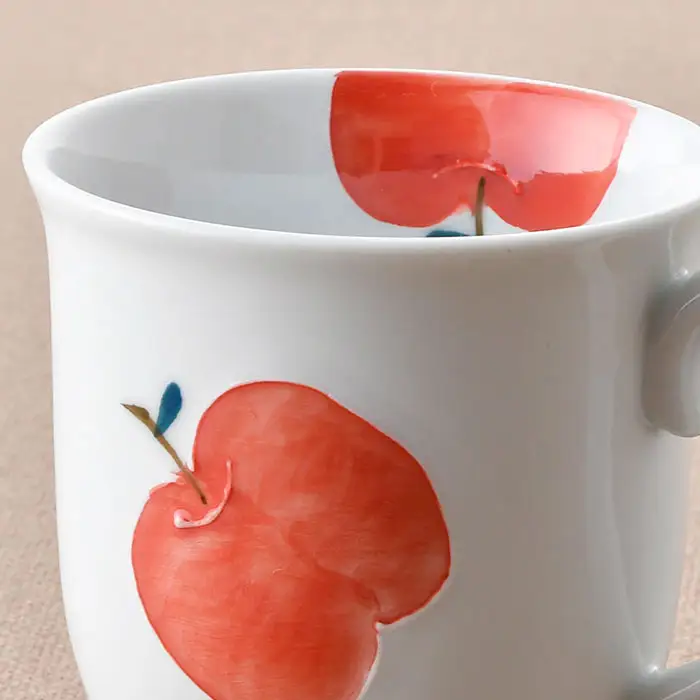 【波佐見焼】りんご ポカポカ マグカップ 食器 皿 【松幸陶芸】 [HB32] 波佐見焼
