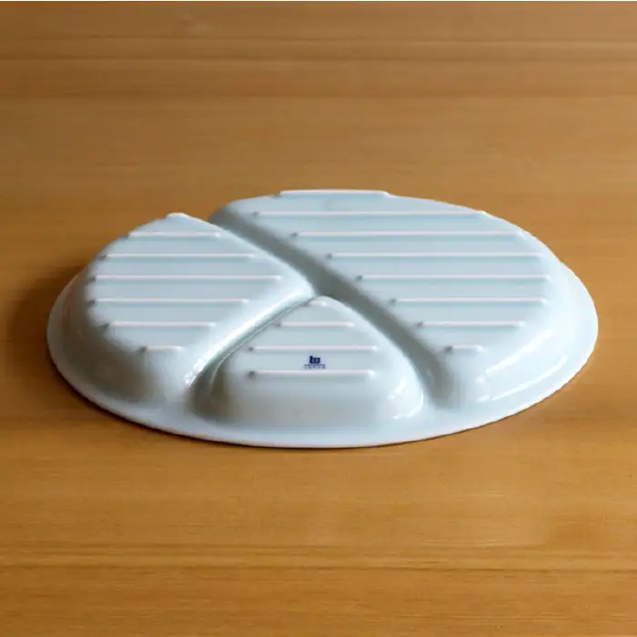【白山陶器】【仕切り皿】Yトレイ(大) ミント 2枚セット 食器 皿 【波佐見焼】 [TA97] 波佐見焼