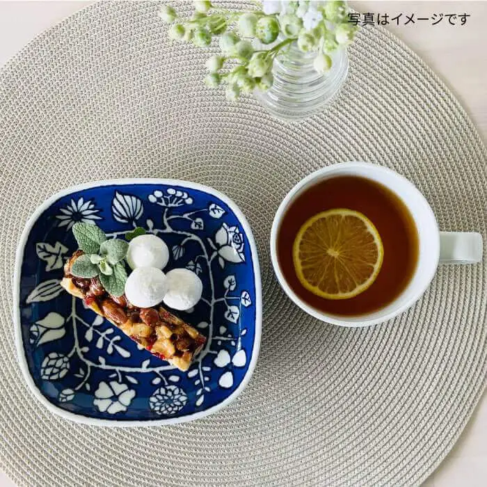 【波佐見焼】フラワーパレード ティータイムセット マグカップ ケーキ皿 小皿 食器 皿 【和山】 [WB84] 波佐見焼