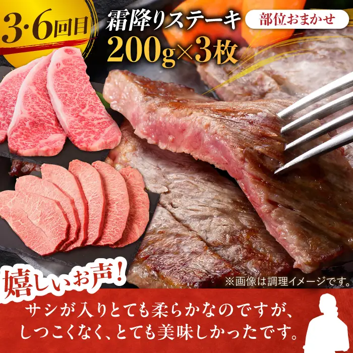 【全6回定期便】旨みじゅわ? A4 A5 佐賀牛 霜降り定期便  6,000g 総計6kg 吉野ヶ里町/ミートフーズ華松 [FAY023]