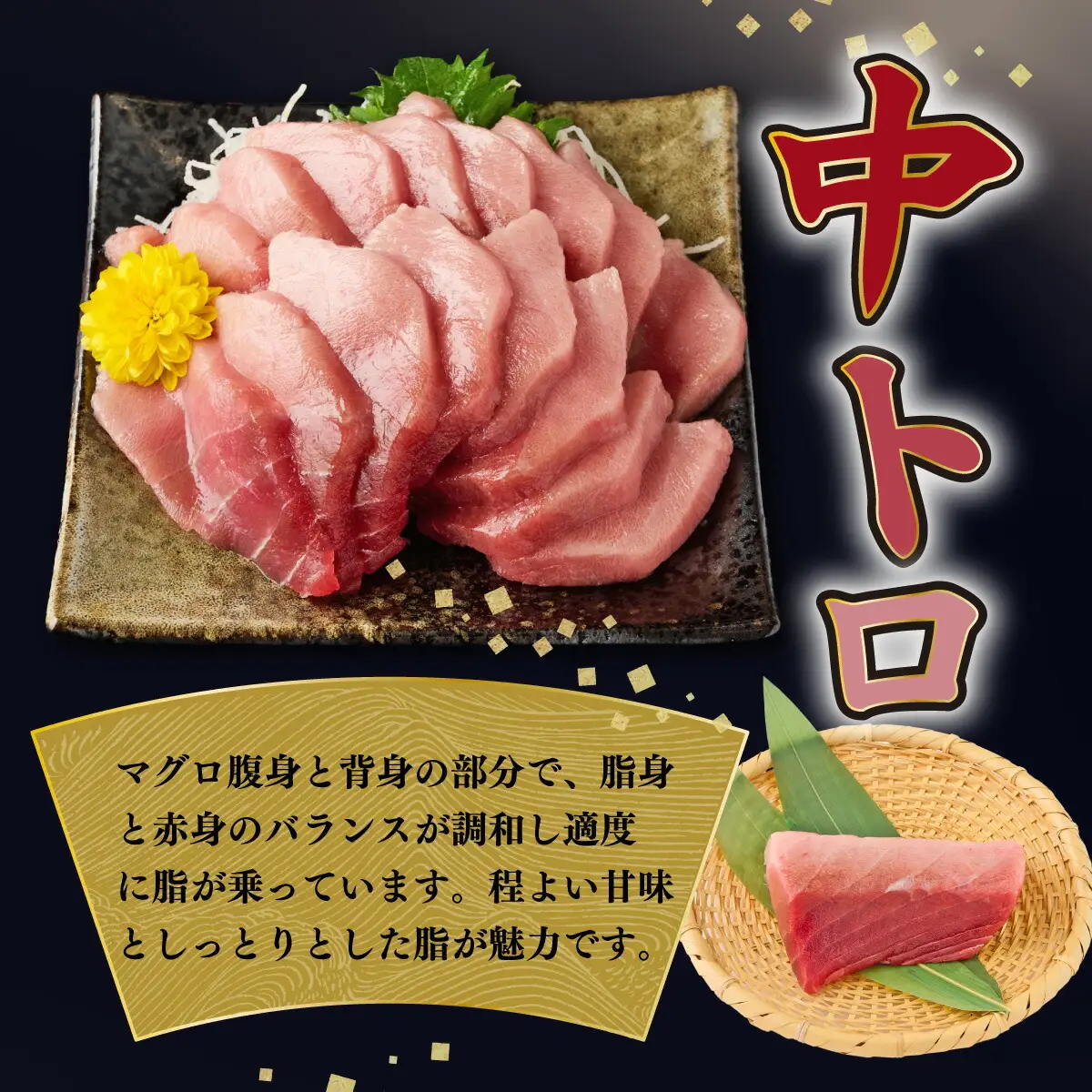天然南マグロ 赤身中トロ大トロ 約650g マグロ ge003 FN-Limited-PR