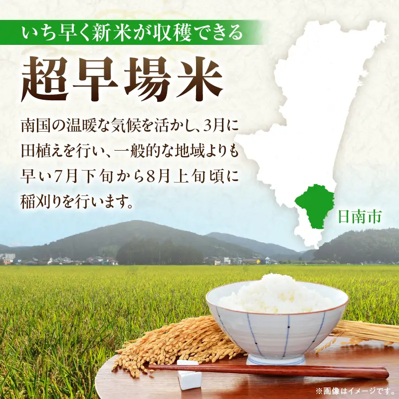 最短翌日発送 新米 コシヒカリ 令和8年産 5kg 2026年産 有洗米 日南市産_BBV11-26