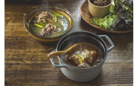 【配送日指定必須】村産食材の料理セット 名店直送「おうちでろっかん」 1人前セット A-MT-A01A