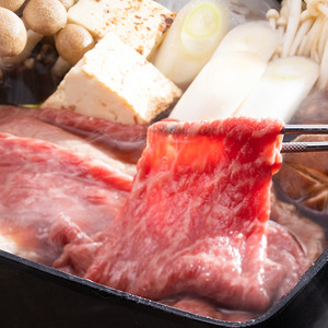 古河市で育った常陸牛！赤身（モモ・カタ）すきやき用700g _AO03 ※離島への配送不可