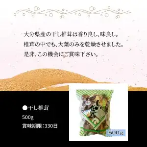 椎茸　大葉　500g F07030