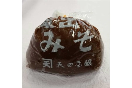 天田屋 熟成米味噌弐年（500g×5個 計2.5kg）【0702-5】