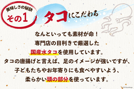 タコ 唐揚げ こだわりの水タコ唐揚げ粉×1 セット