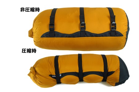 oxtos 透湿防水 コンプレッションドライバッグ 20L 【マスタード】 収納 【 収納 】
