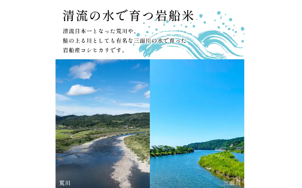 【新米受付・令和8年産米】自然豊かな風土が育んだ新潟県村上市岩船産コシヒカリ15kg（5kg×3袋）NC4023