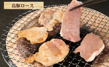 徳之島産 徳之島愛情たっぷり島豚Dセット島豚肉 2.2kg（三枚肉スライス・島豚ロース） 鹿児島県 徳之島 豚肉 AE-19-N