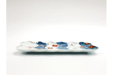 【伊万里焼】伊万里ひょうたん六瓢皿セット 032-H637