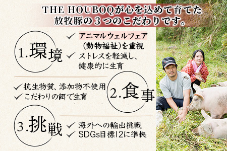 THE HOUBOQ 豚肉こま切れセット 2500g HB-43