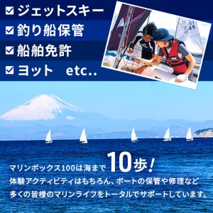 【マリンボックス100】特殊小型船舶免許を取って相模湾をツーリング！
