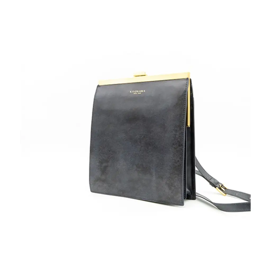ショルダーバッグ KIYOKAWA AUD002 牛革 ショルダーバッグ ブラウン