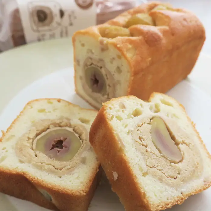 たっぷり栗のパウンドケーキ 約300g×2本