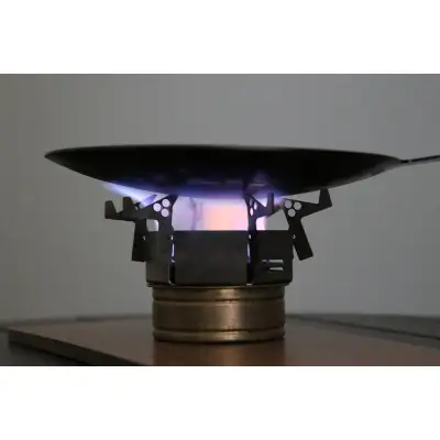 キャンプ アウトドア al+ro II アルコールストーブ用 五徳 直径123mm×高さ47mm